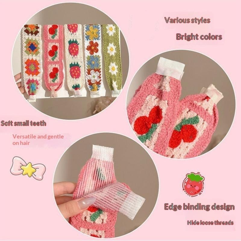 Women Girls Flower Print Headb - огляд і ціна Headband Summer Knit