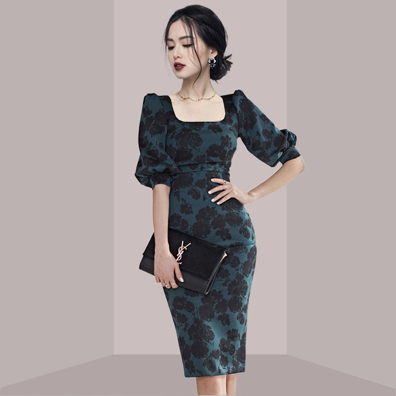 Elegant Ladylike Floral Print  - огляд і ціна Midi Skirt Floral