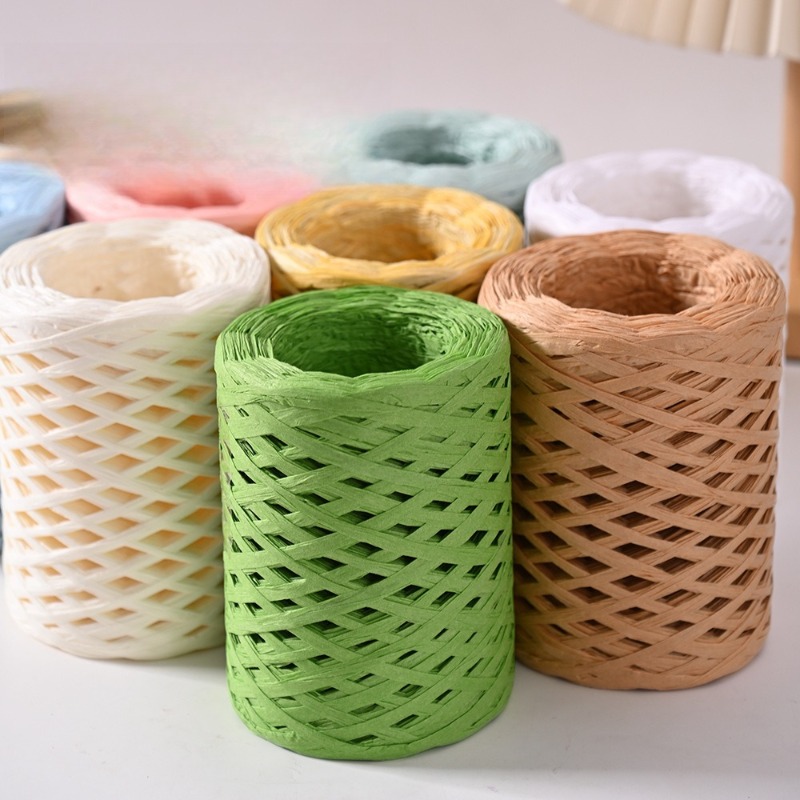 Raffia Knitting Yarn, Summer H - огляд і ціна Crochet Bag Raffia