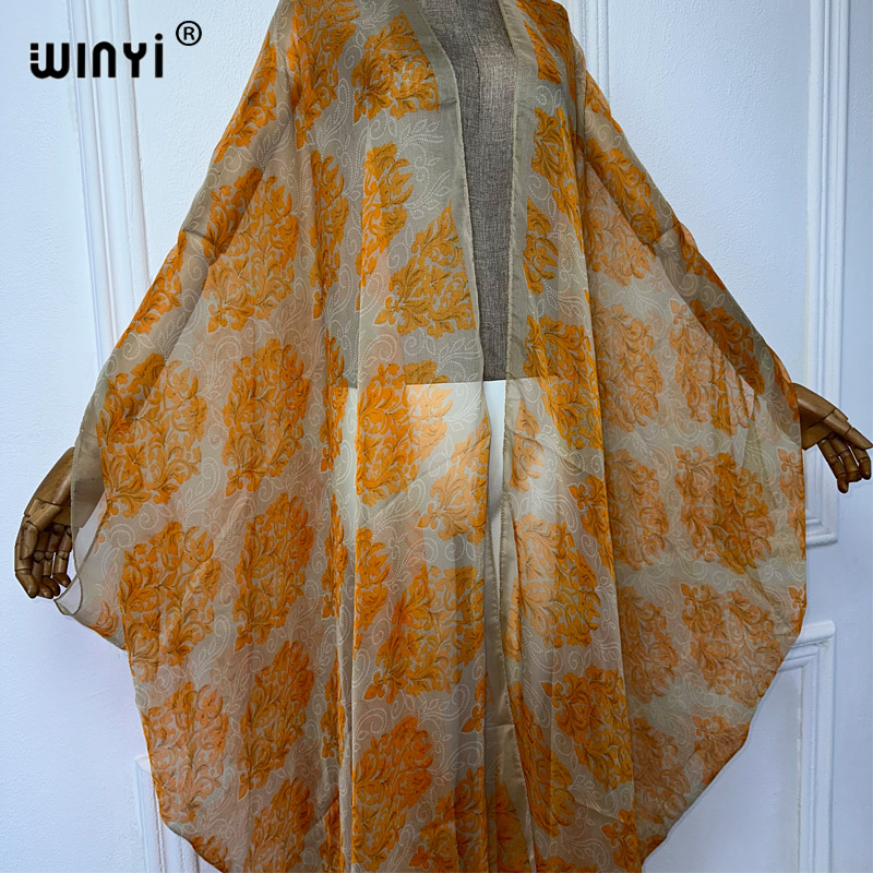WINYI maxi kimono summer Persp - огляд і ціна Cover Up Kaftan